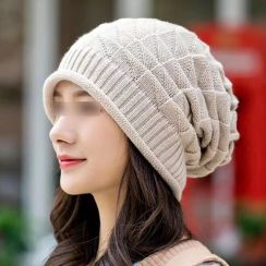 3 Pcs Winter Womens Casual Knit Earflap Hat