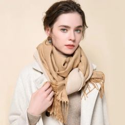 3 Pcs Super Soft Winter Warm Double Sided Scarf