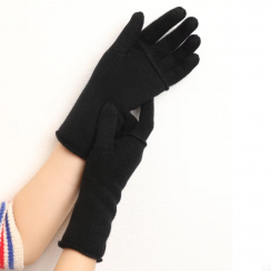 2 Prs Touch Screen Winter Cashmere Fingerless Knitted Fashionable 2 Piece Set Gloves